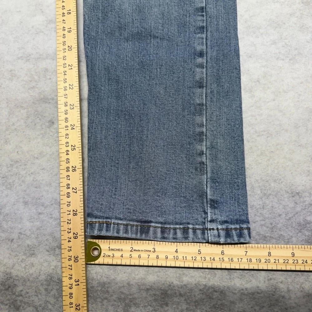 Levis 505 Regular Fit Straight Leg Jeans Mens 32x30 Medium Wash Blue Y2K Skater